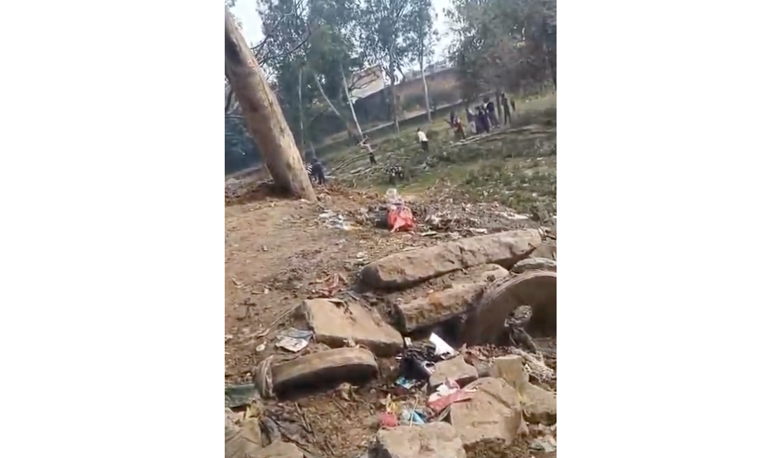 Railway Property Looted in Shahjahanpur