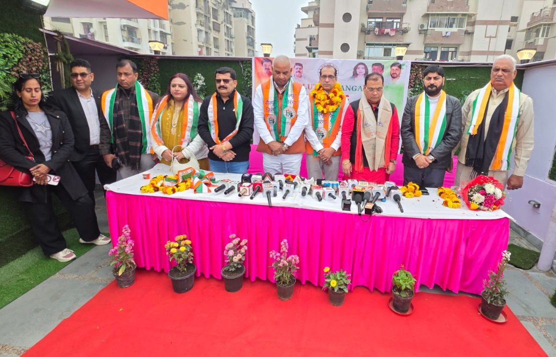 Salute Triranga expands organization, social worker Sanjeev Tewatia becomes national secretary