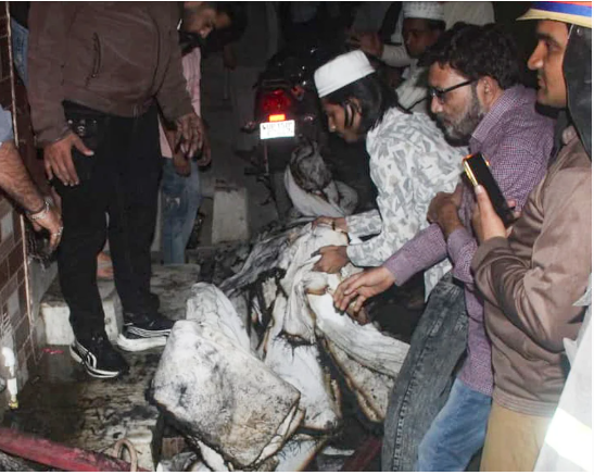 Mother Locked Herself with Children to Save Them, Six Lives Lost in Massive Blaze