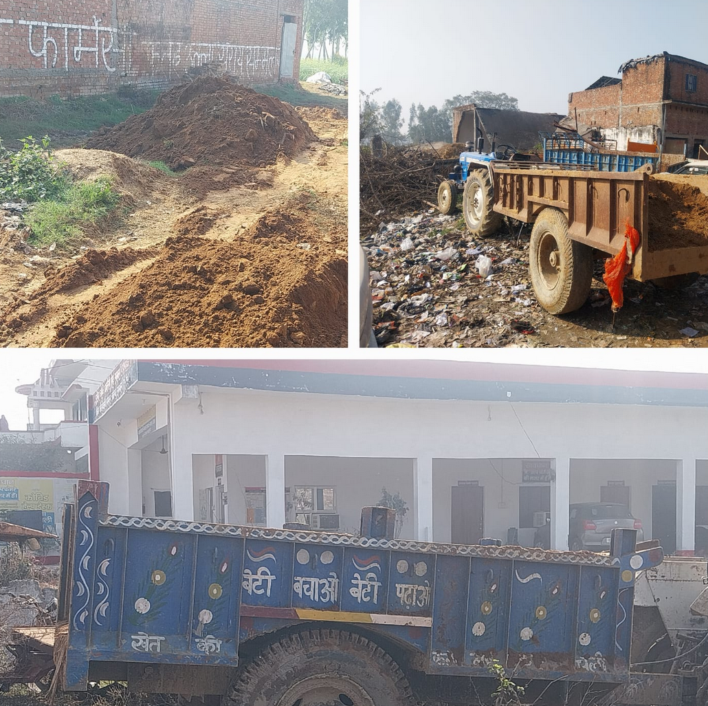 Vehicles involved in illegal mining for a long time, were seized by the deputy tehsildar on Thursday morning.