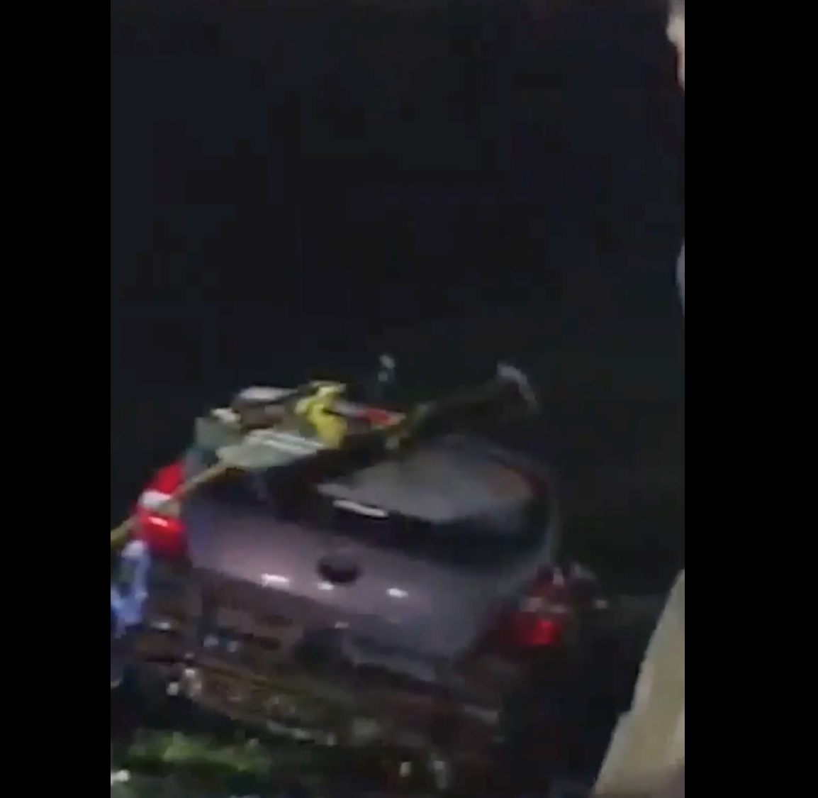 Tragic Accident on Bhopal–Betul Highway, Car Breaks Railing and Falls into Canal, Three Dead