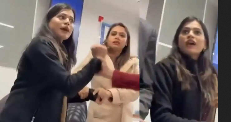 Woman Bank Employee Threatens Customer in Kanpur, Caste Remark Video Goes Viral