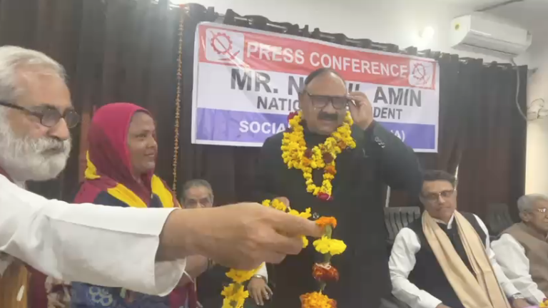 Socialist Party (India) Appoints Salahuddin (Shibu) Advocate as Uttar Pradesh State President