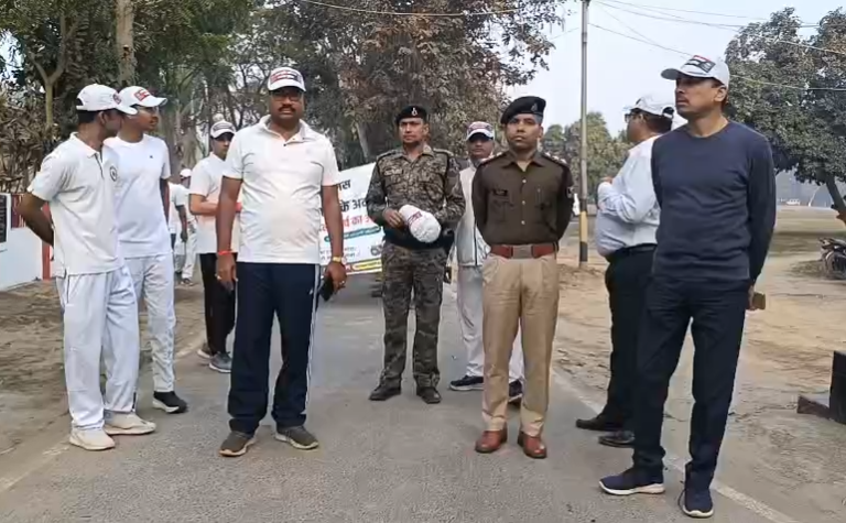 Grand Inauguration of Police Week in Saharsa, Strong Beginning with Anti-Drug Awareness March