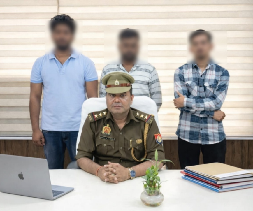 Cyber Crime Gang Busted in Lucknow: Three Arrested for ₹90 Lakh ‘Digital Arrest’ Fraud
