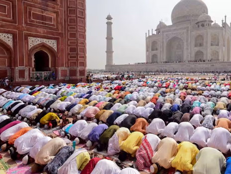 Eid-ul-Fitr Celebrated with Great Enthusiasm in Auraiya