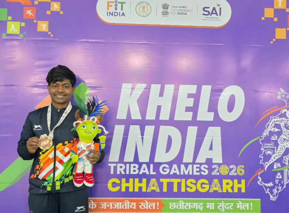 Khelo India Tribal Games 2026: Poonam Oraon Wins Gold in Wrestling