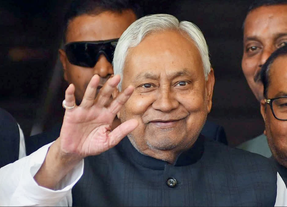 Bihar: Nitish Kumar and Four NDA Candidates File Nominations for Rajya Sabha Elections