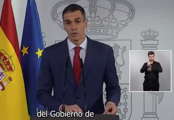 Spain PM Pedro Sánchez Says ‘No to War’, Calls for Diplomacy Amid Middle East Tensions