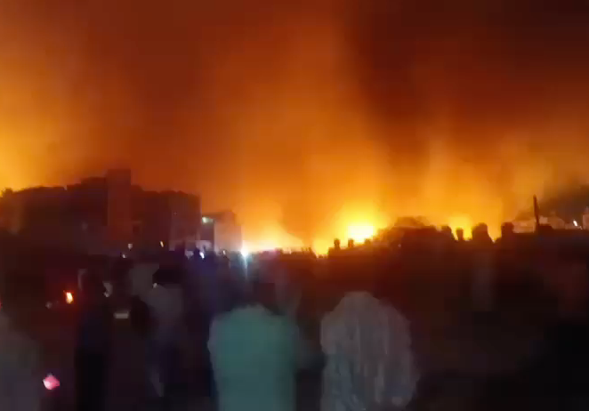 Massive Fire in Uttam Nagar Slum Area, 300–400 Shanties Gutted
