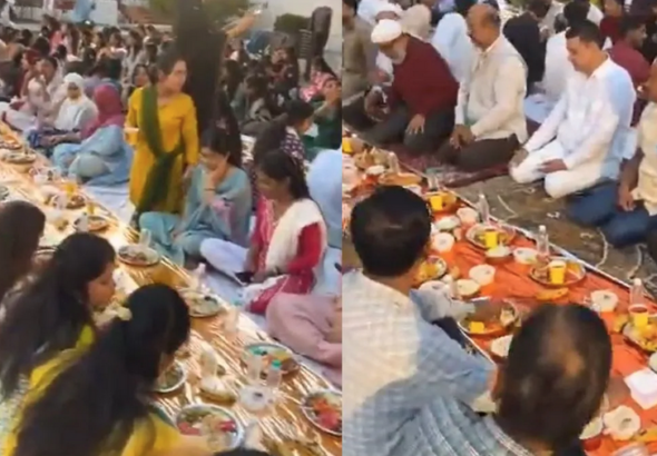 Controversy Over Iftar Party at Bhopal College, Hindu Groups Protest