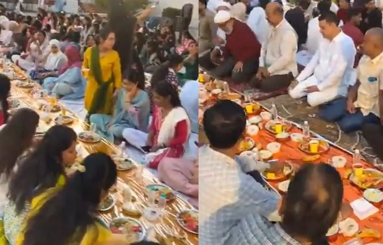 Controversy Over Iftar Party at Bhopal College, Hindu Groups Protest