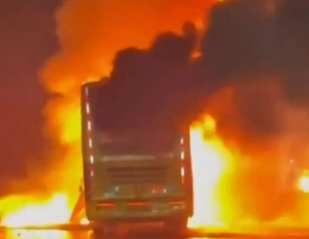 Horrific Bus Accident: At Least 13 People Burn to Death