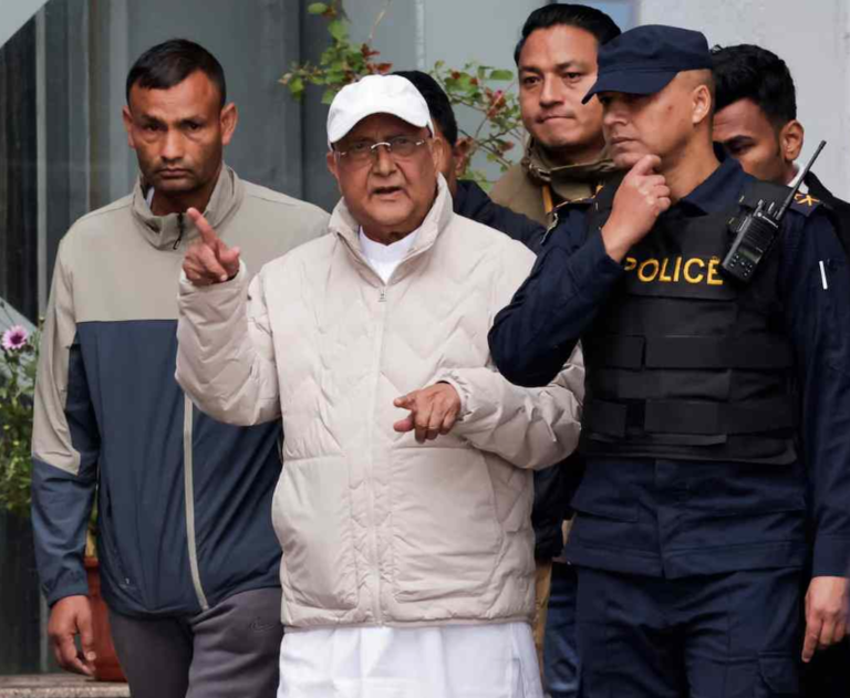 Protests Erupt in Nepal After Arrest of Former PM K.P. Oli