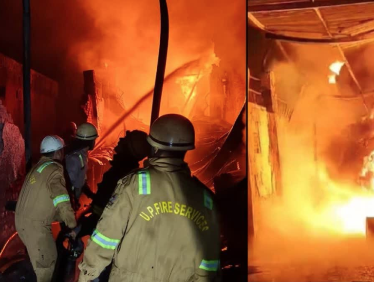Fire Breaks Out at Oil Factory in Ghaziabad