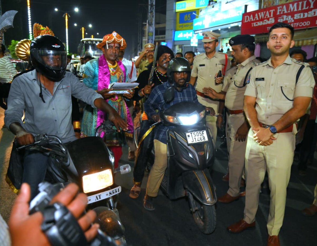 Road Safety Awareness Program Organized in Nalgonda