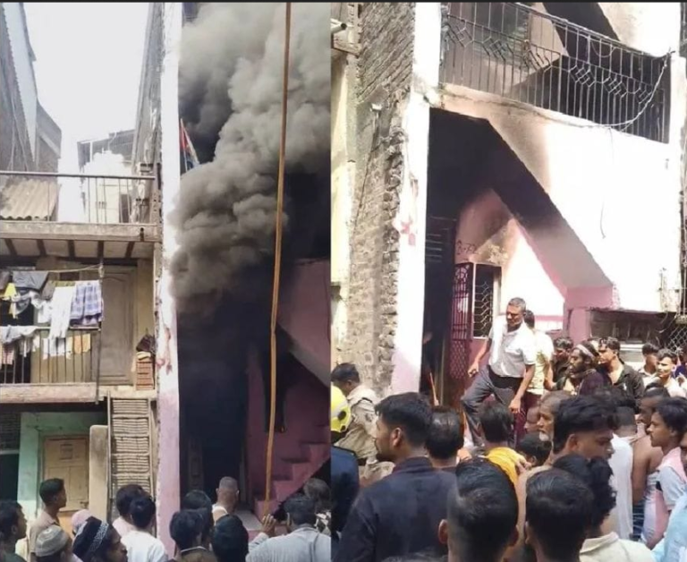 Tragic Fire in Surat: 5 Members of Same Family Burned Alive