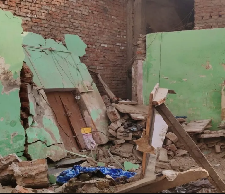 House Collapses After Cylinder Blast in Varanasi, Brother and Sister Killed, Two Injured