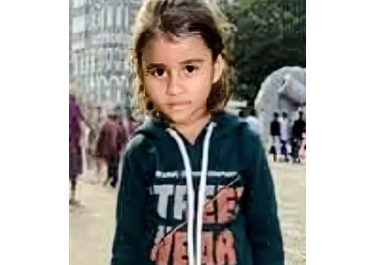 Innocent child's body found in a canister.