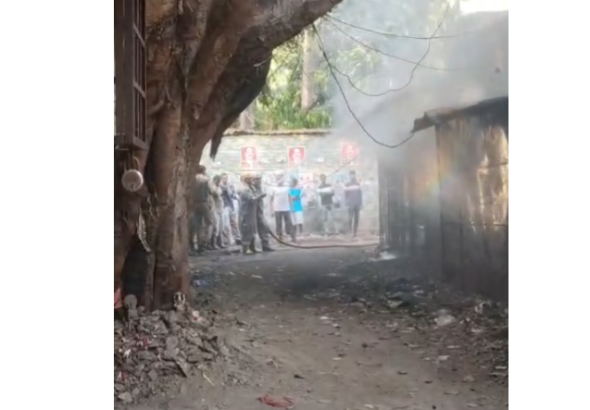 Fire Breaks Out in Lucknow Tehsil, Lawyers’ Chambers Gutted