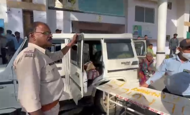 Husband Consumes Poison in Front of Wife at Chandla Police Station