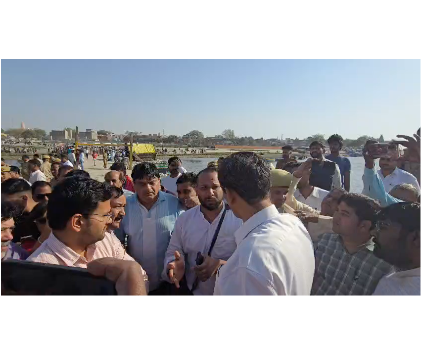 Steamer Capsizes in Yamuna River in Vrindavan