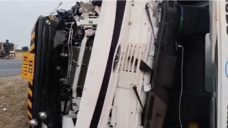 Bolero Carrying Devotees Collides with Lorry