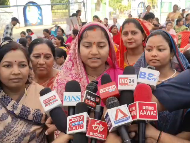 Surajpur Scooty Rally Supports Nari Shakti Vandan Act