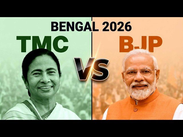 BJP Near Majority in West Bengal