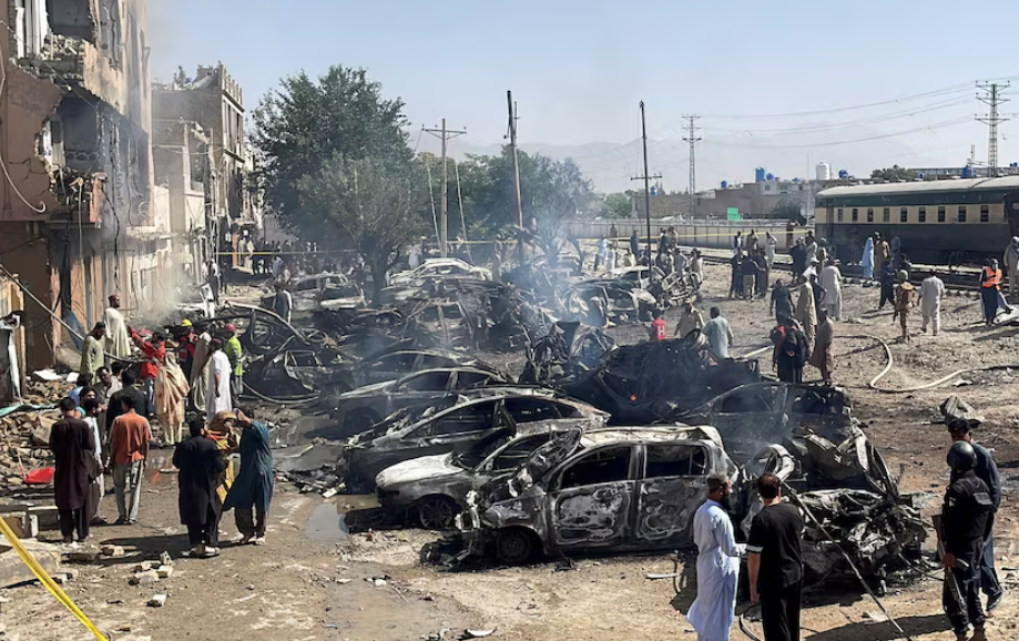 Pakistan: Blast targeting train kills at least 24 in Balochistan