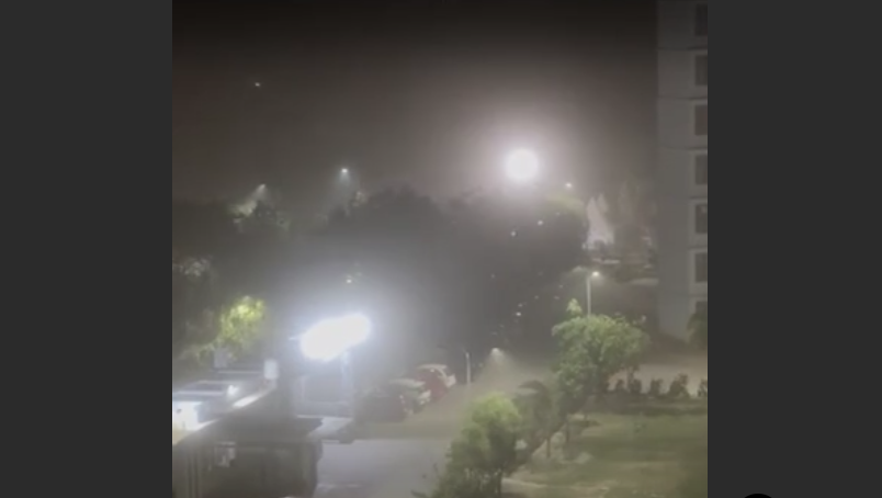 Dust Storm Hits Lucknow on First Day of Nautapa, Hoardings Damaged