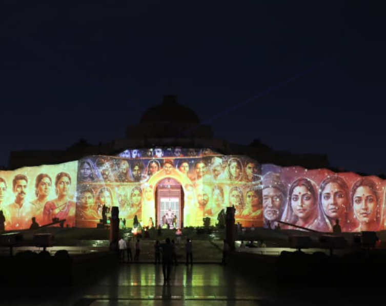 Grand Light & Sound Show on Dr. Ambedkar’s Life Begins in Lucknow