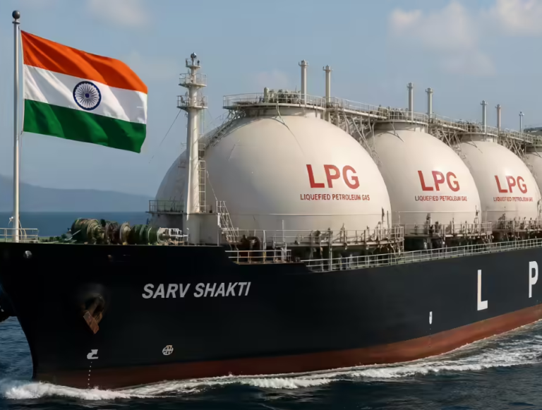 India-Linked LPG Tanker ‘Sarv Shakti’ Crosses Strait of Hormuz Amid Tensions