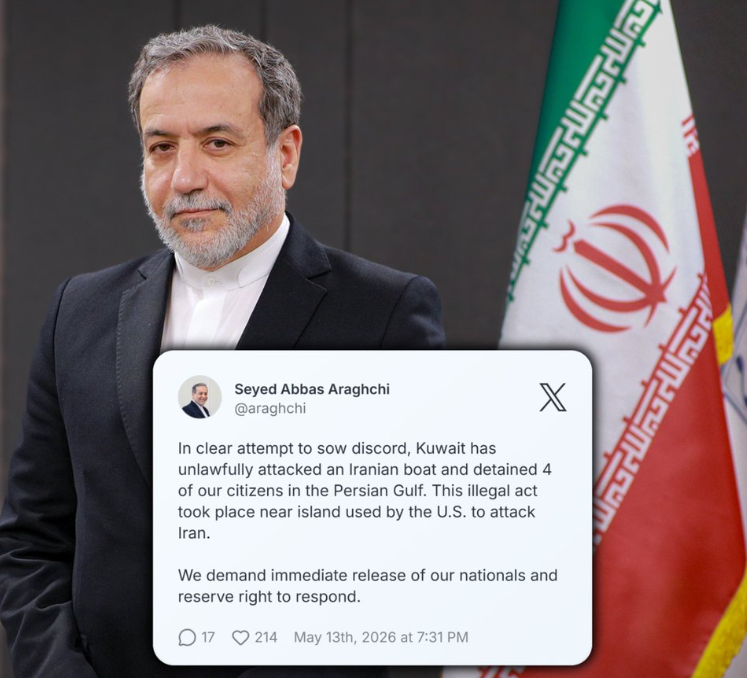 Iran Warns Kuwait After Attack on Iranian Boat, Demands Release of Citizens