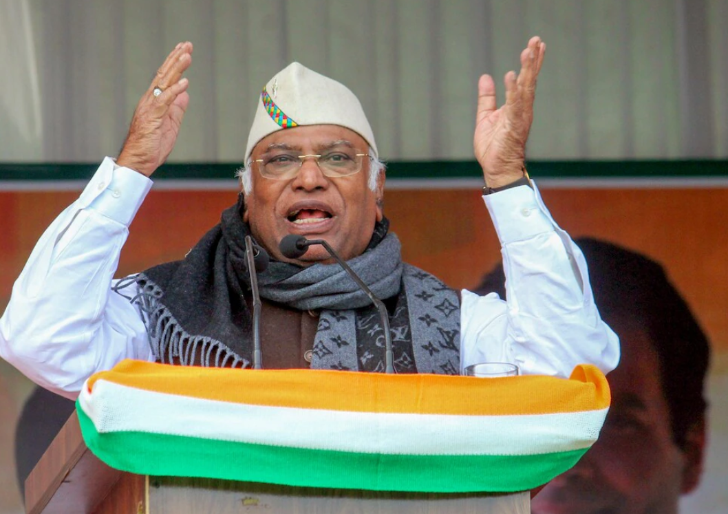 Kharge Targets Modi Government Over Inflation, Calls It ‘BJP-Sponsored Price Rise’