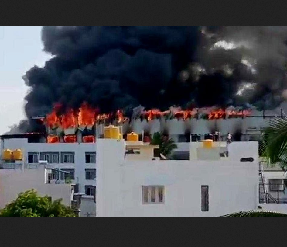 Massive Fire Breaks Out At Bengaluru School, No Casualties Reported