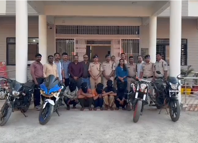 Betul Police Crack ₹9 Lakh Robbery Case, Five Arrested; Mastermind Still Absconding