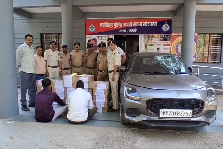 Kareli Police Seize Illegal Liquor Worth ₹8.40 Lakh Under Operation Eagle Claw