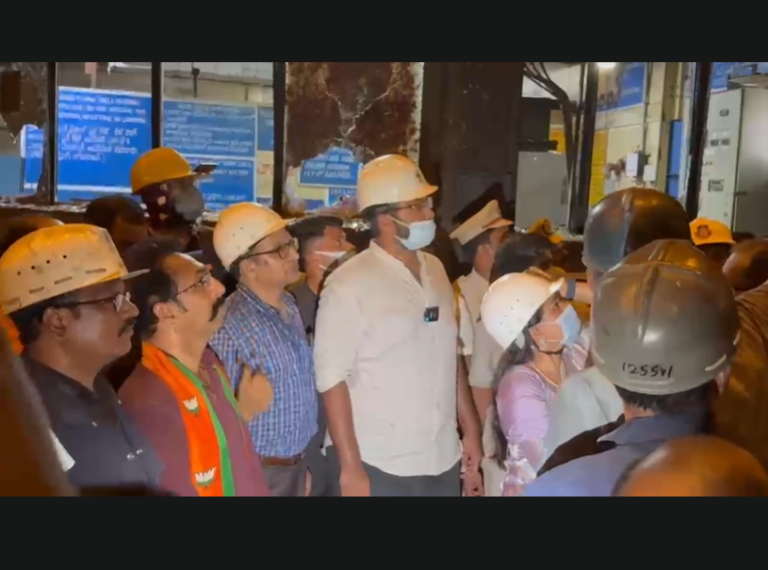 Home Minister, MP Review Situation After Major Steel Plant Accident