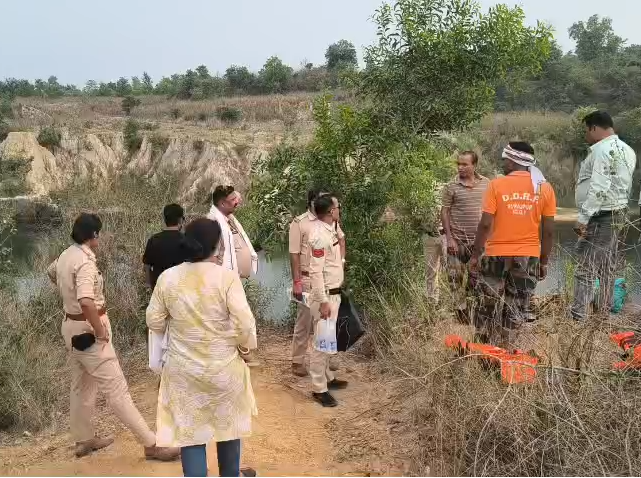Mutilated Body Tied With Stone Found In Abandoned Mine Pond, Murder Suspected