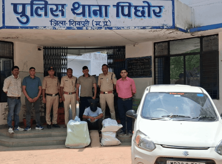 Pichhore Police Seize 63 Litres Of Illegal Liquor, Accused Arrested