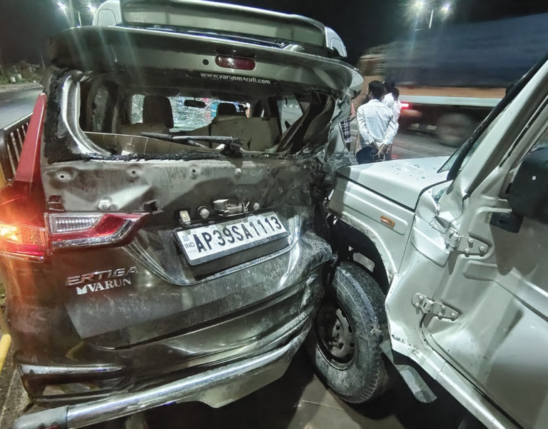Road Accident Near Visakhapatnam Leaves Dance Master Pandu Seriously Injured