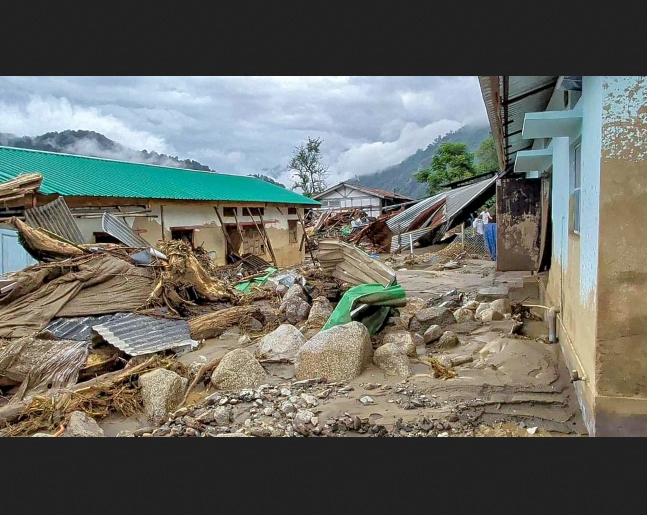 Floods and Landslides Wreak Havoc in Arunachal Pradesh; One Dead, Four Missing as IAF Joins Rescue Efforts