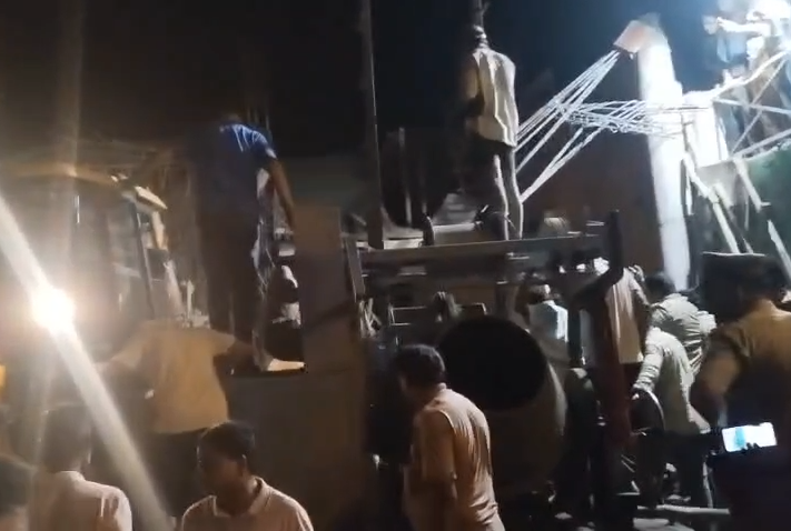 Under-Construction Building Slab Collapses In Mainpuri, Several Workers Trapped Under Debris