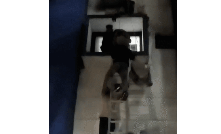 Youth Rescued After Climbing Hospital Building In Burhanpur