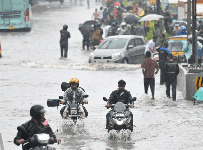 Heavy Rains Wreak Havoc Across India, Building Collapses and Floods Hit Several States