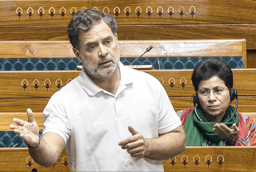 Rahul Gandhi's 'Idiot' Remark Sparks Uproar in Lok Sabha, BJP Demands Expunction