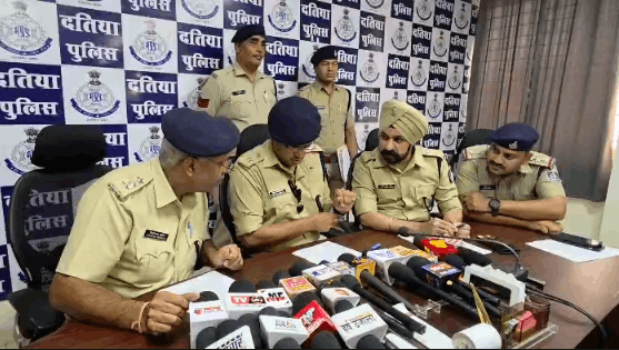 Datia Police Solve 11-Month-Old Blind Murder Case, Son and Uncle Arrested