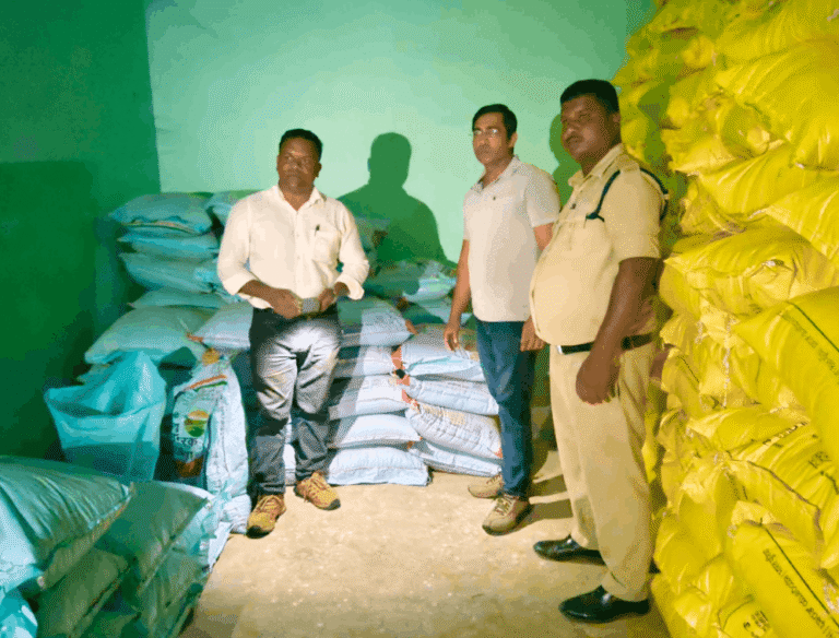 676 Bags of Urea and 80 Bags of DAP Seized in Surajpur, Warehouse Sealed