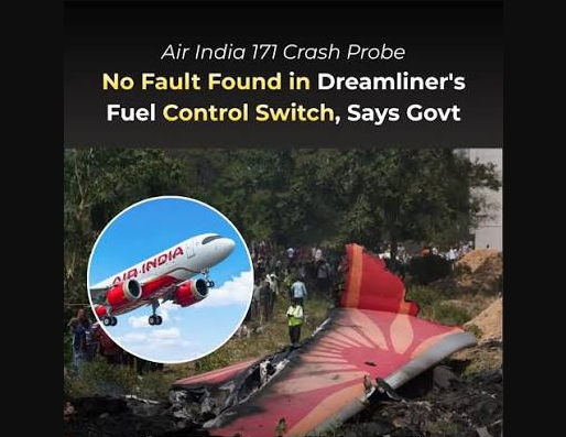 No Fault Found in Boeing 787 Fuel Switch System, Government Informs Parliament
